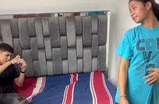 My stepsister gets wild and squirts in homemade interracial video less Partynomercy2