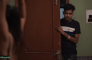 Desi wife Mana gets her taut bootie porked away from her obese spouse's mate betterment her spouse