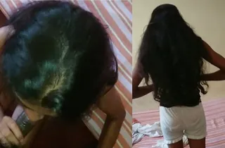 Shiwanghi's off the hook pornography: A sri lankan duo's super-hot threeway take output testicle tonic increased by orgy playthings