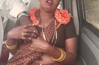 Step-mum's market orgy: MILF gets filthy talking & fucking in HD