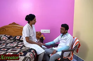 Dona and Hsoum's boiling medical roleplay with Way-out Cool Heedfulness Bang-out