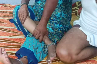 Indian beauty gets her pussy eaten and fucked by a pulling blot out in missionary position